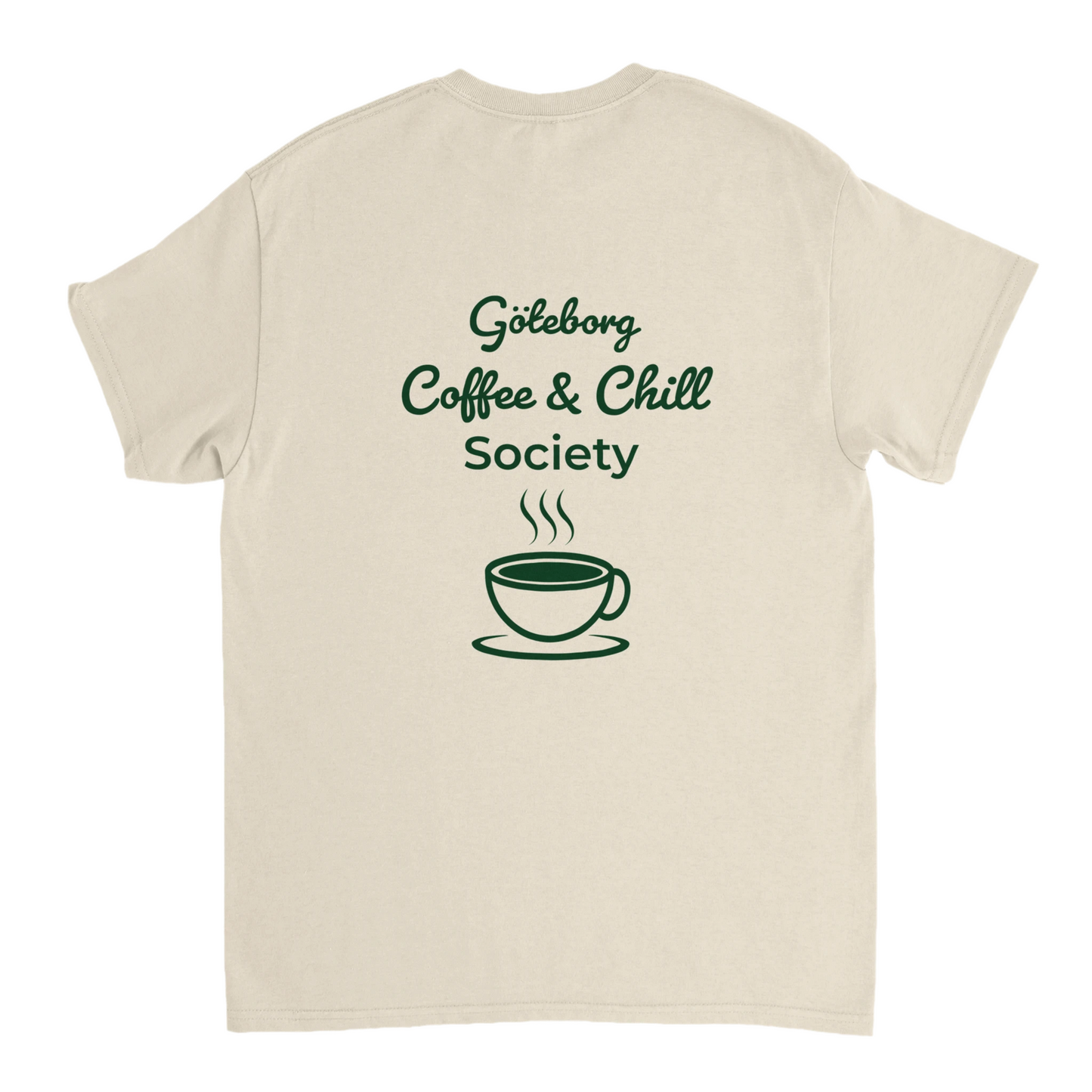 Göteborg Coffee & Chill Society – Kaffe & chill vibes | Heavyweight Unisex T-shirt