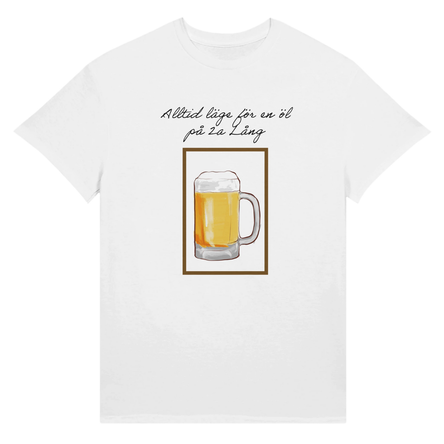 Öl på 2:a Lång – Göteborgs Pubklassiker | Unisex t-shirt i ultrabomull